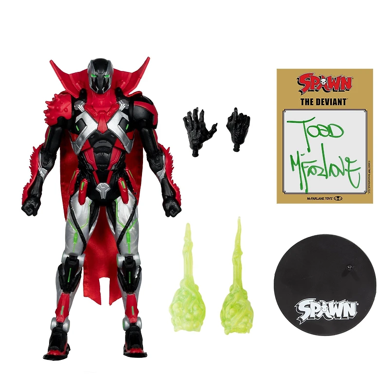 McFarlane Toys Spawn Autograph Spawn The Deviant (30th Anniversary) 7-in Action Figure