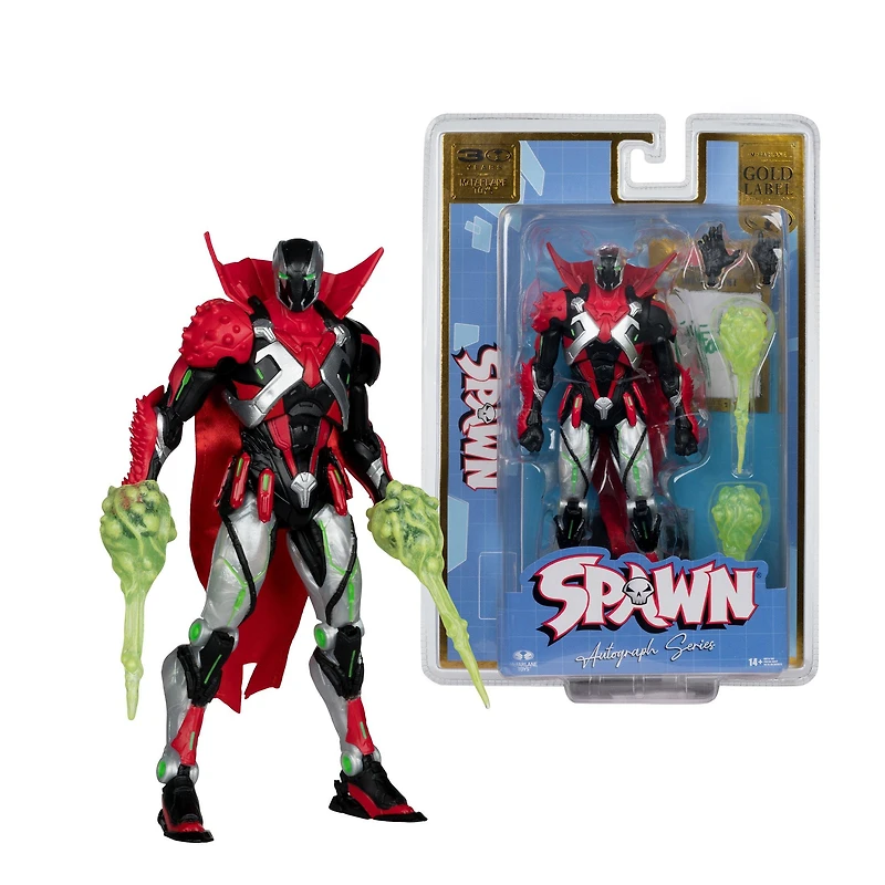McFarlane Toys Spawn Autograph Spawn The Deviant (30th Anniversary) 7-in Action Figure