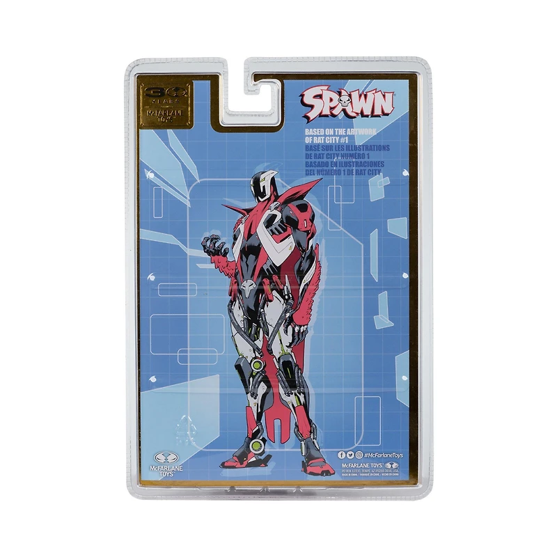 McFarlane Toys Spawn Autograph Spawn The Deviant (30th Anniversary) 7-in Action Figure
