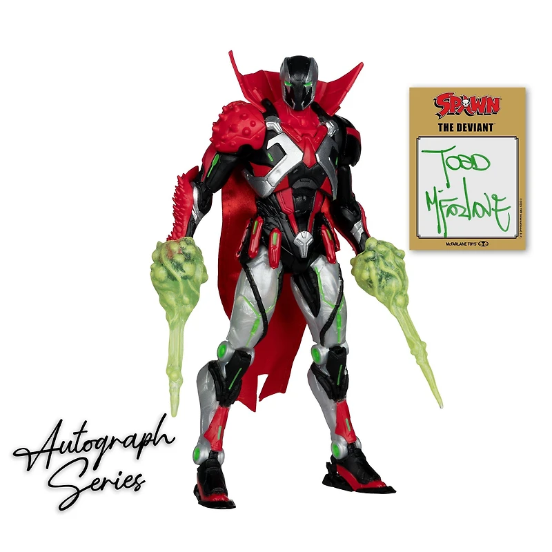 McFarlane Toys Spawn Autograph Spawn The Deviant (30th Anniversary) 7-in Action Figure