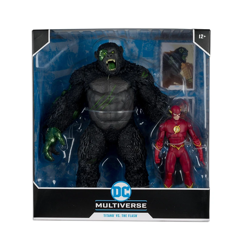 McFarlane Toys DC Multiverse The Flash and Titano 7 and 12-in Action Figure Set