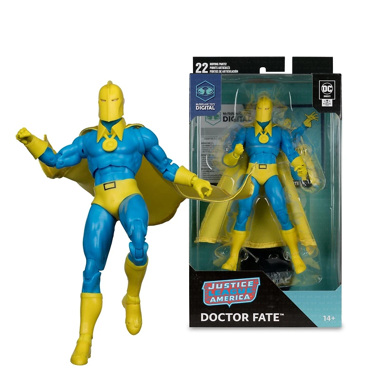 McFarlane Toys DC Multiverse Justice League Doctor Fate (Silver Age) 7-in Action Figure
