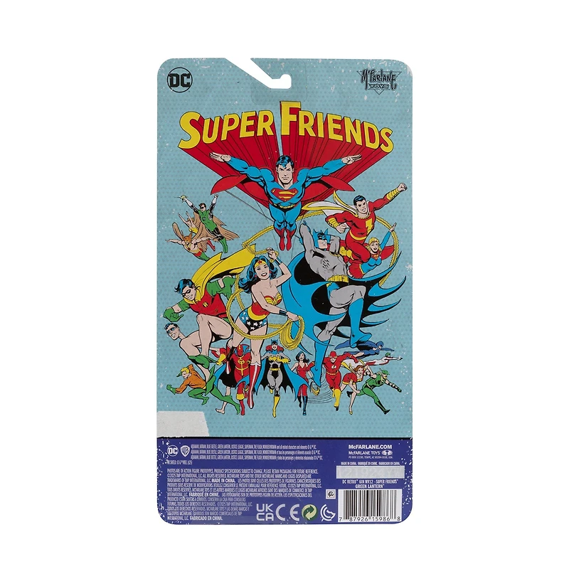 McFarlane Toys DC Super Friends Green Lantern 6-in Retro Action Figure