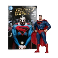 McFarlane Toys DC Direct Superman Kingdom Come Superman Comic and 7-in Action Figure Set