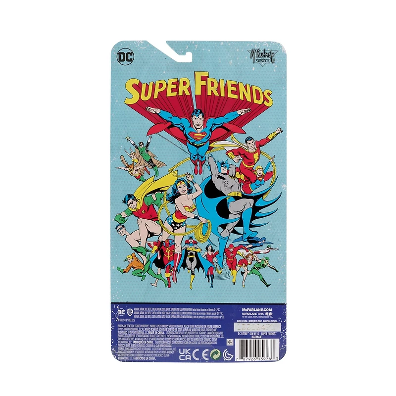 McFarlane Toys DC Super Friends Batman 6-in Retro Action Figure