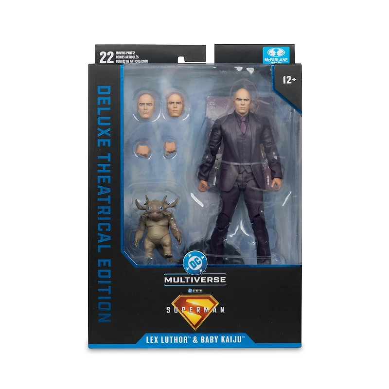 McFarlane Toys DC Direct Superman Movie Lex Luthor with Baby Kaiju Theatrical Deluxe Edition 7-in Action Figure
