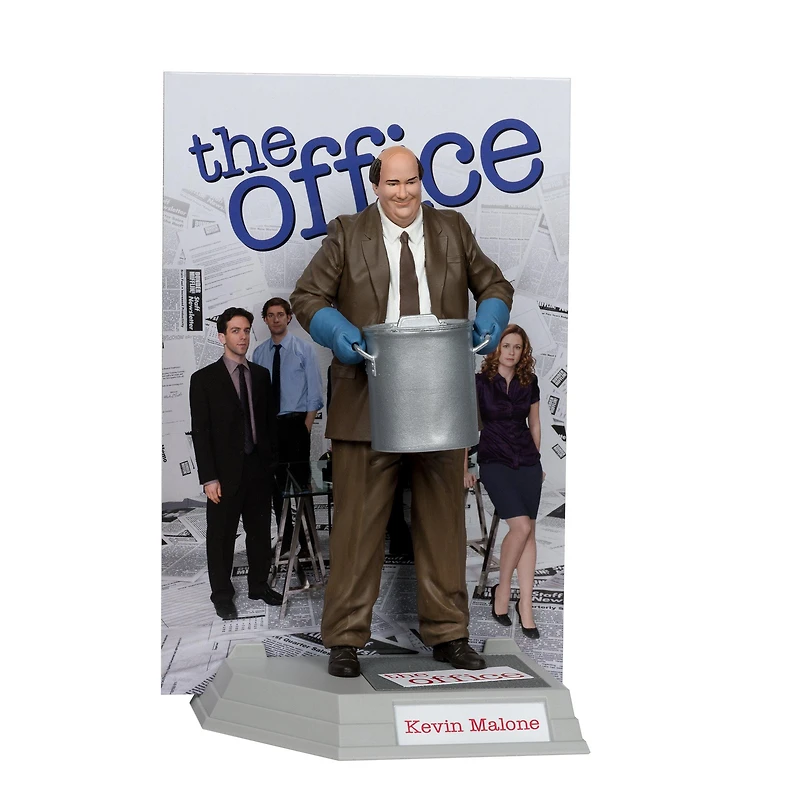 McFarlane Toys Movie Maniacs NBC The Office Kevin Malone 6-in Statue
