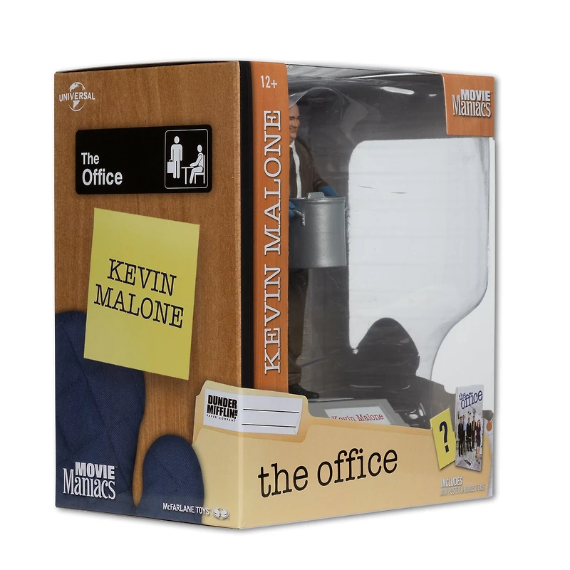 McFarlane Toys Movie Maniacs NBC The Office Kevin Malone 6-in Statue
