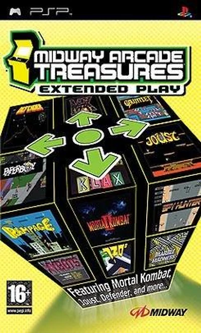Midway Arcade Treasures Extended Play - Sony PSP