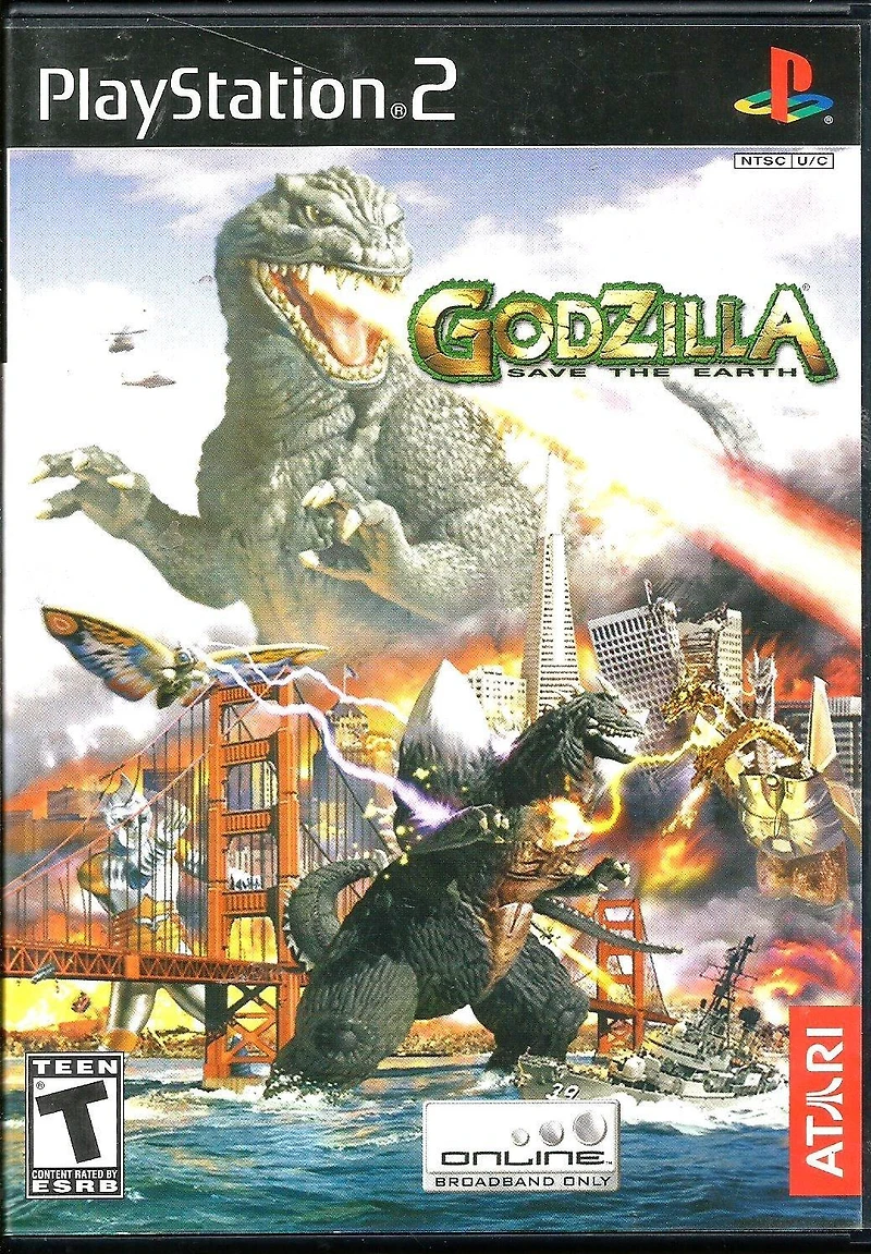 Godzilla Save the Earth - PlayStation 2