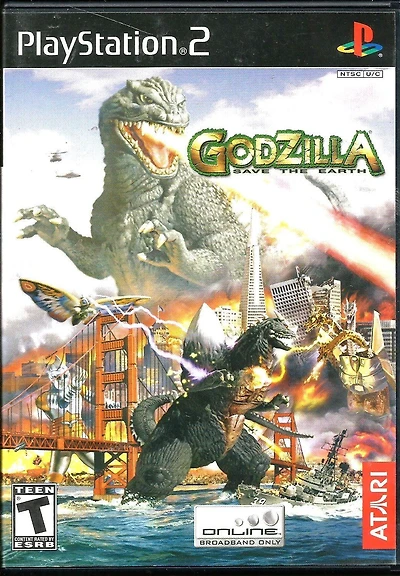 Godzilla Save the Earth - PlayStation 2