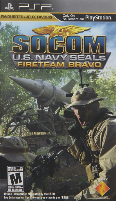 SOCOM US Navy Seals Fireteam Bravo - Sony PSP