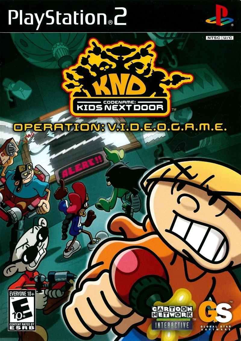 Codename: Kids Next Door Operation Video Game - PlayStation 2