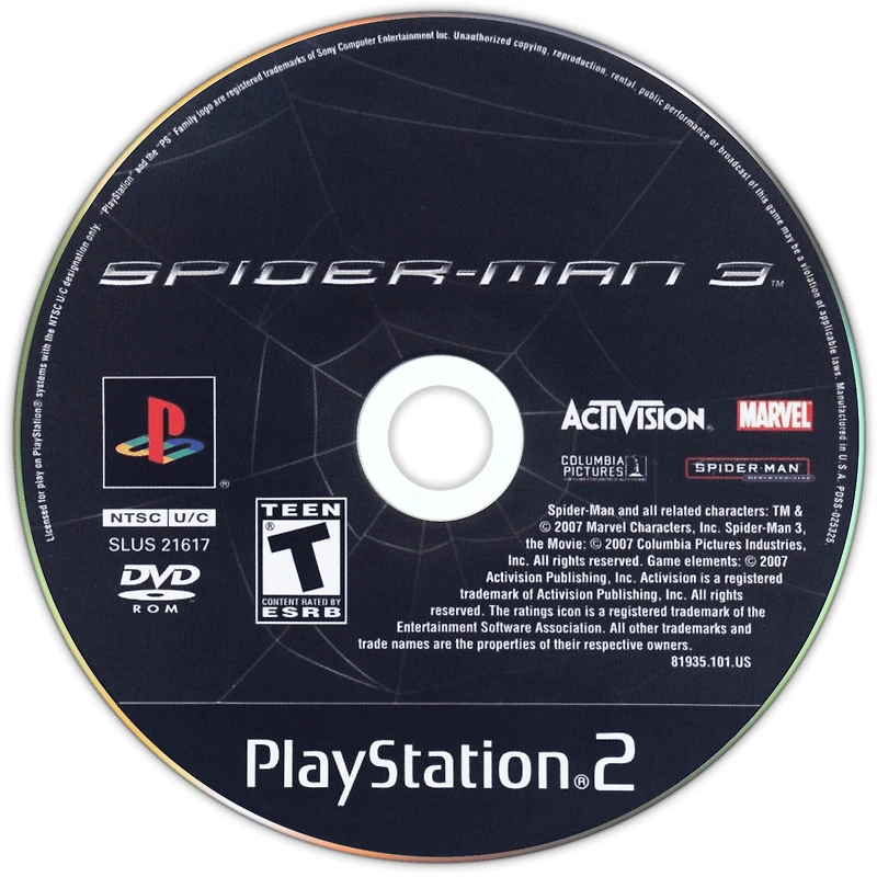 Spider-Man 3 - PlayStation 2