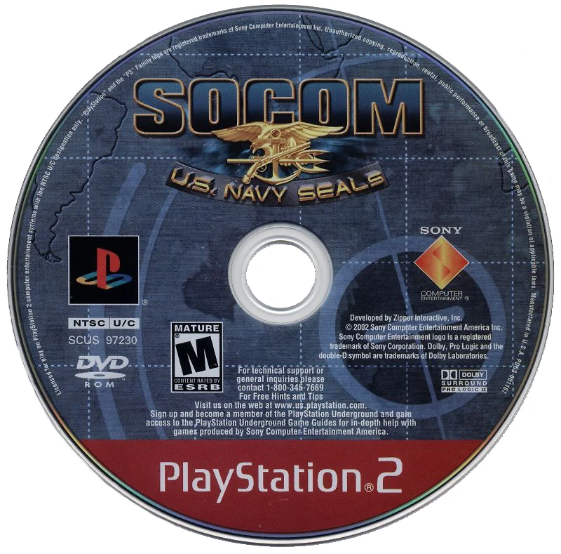 SOCOM US Navy Seals (Game Only) - PlayStation 2