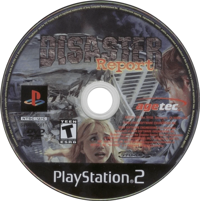 Disaster Report - PlayStation 2