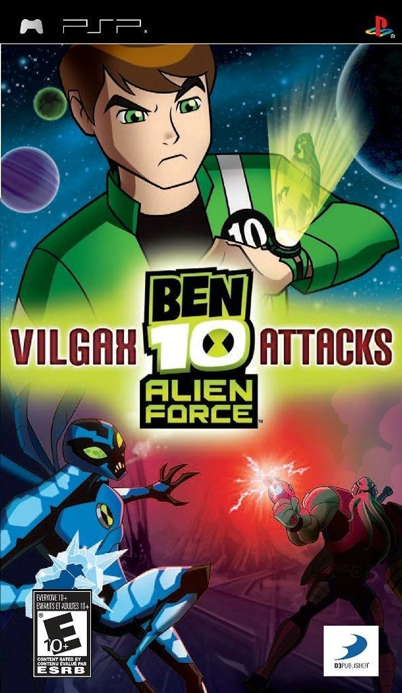 Ben 10 Alien Force Attacks - Sony PSP