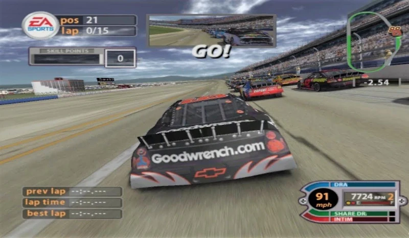 NASCAR 2005: Chase for the Cup - GameCube