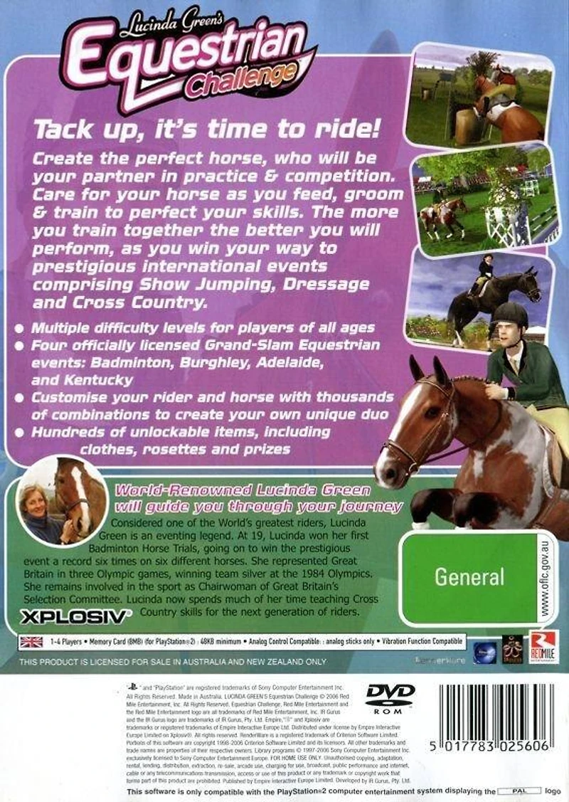 Equestrian Challenge - PlayStation 2
