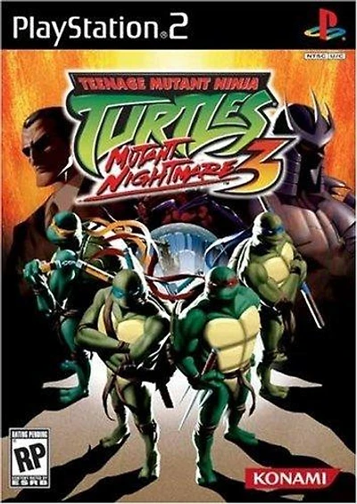 Teenage Mutant Ninja Turtles 3 - PlayStation 2