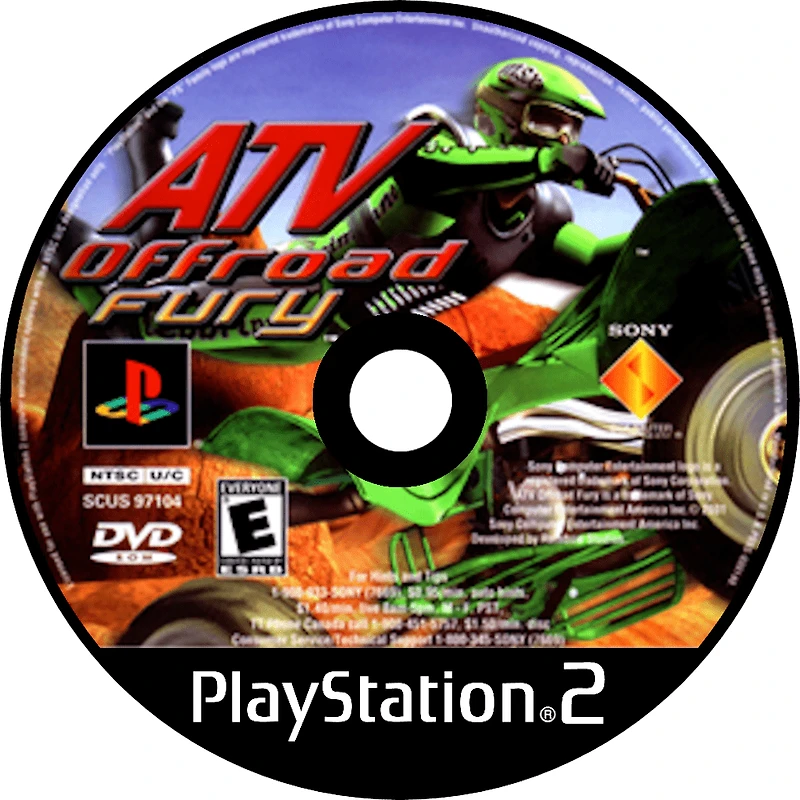 ATV Off Road Fury - PlayStation 2