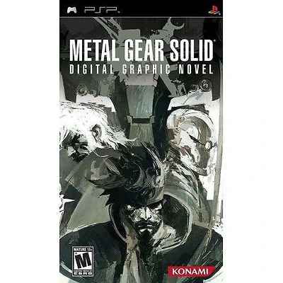 Metal Gear Solid Digital Graphic Novel - Sony PSP