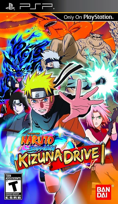 Naruto Shippuden Kizuna Drive - Sony PSP