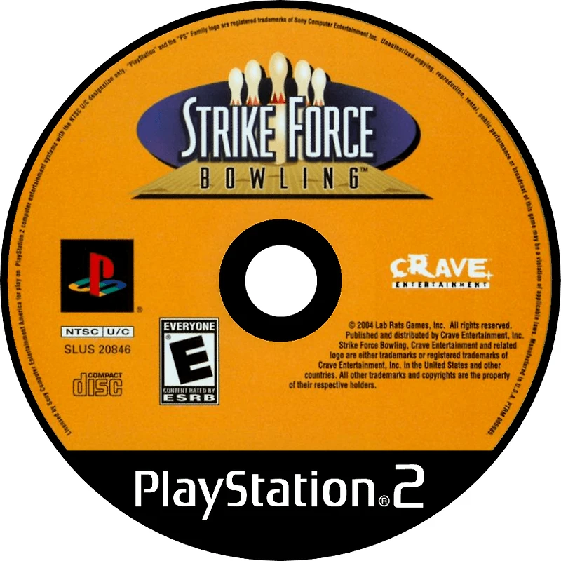 Strike Force Bowling - PlayStation 2
