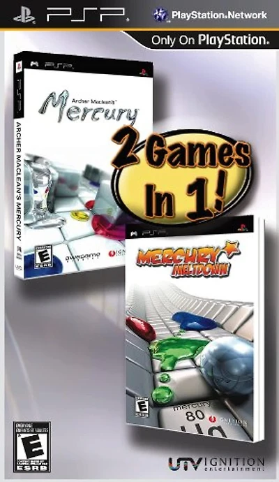 Mercury/Mercury Meltdown 2-in-1 - Sony PSP