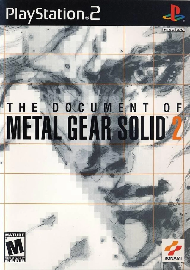 Document of Metal Gear Solid 2 - PlayStation 2