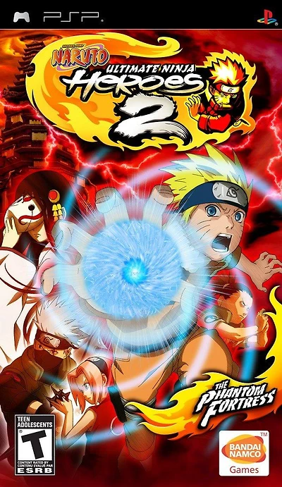 Naruto UNH2 The Phantom Fortres - Sony PSP