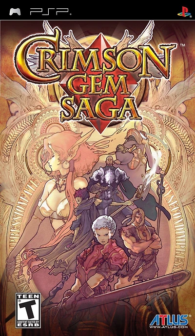 Crimson Gem Saga - Sony PSP