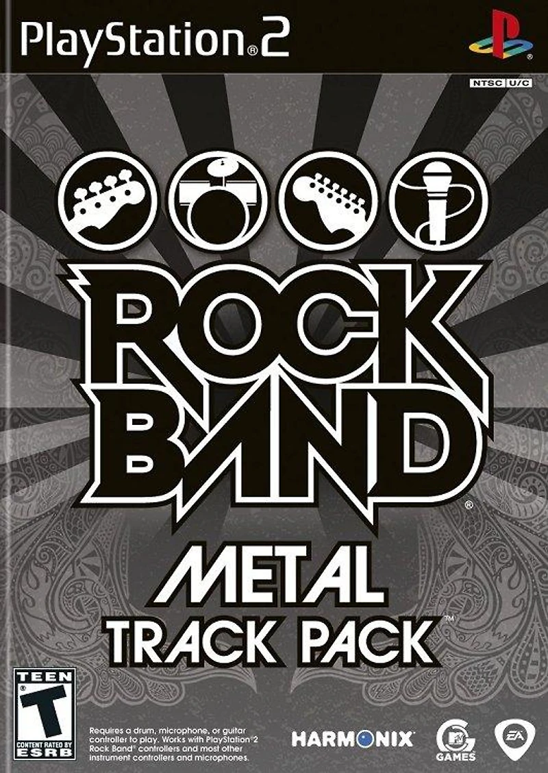 Rock Band Metal Track Pack - PlayStation 2