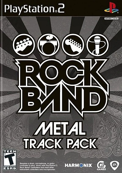 Rock Band Metal Track Pack - PlayStation 2
