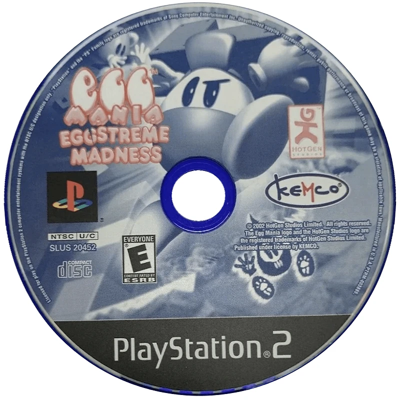 Egg Mania Eggstreme Madness - PlayStation 2