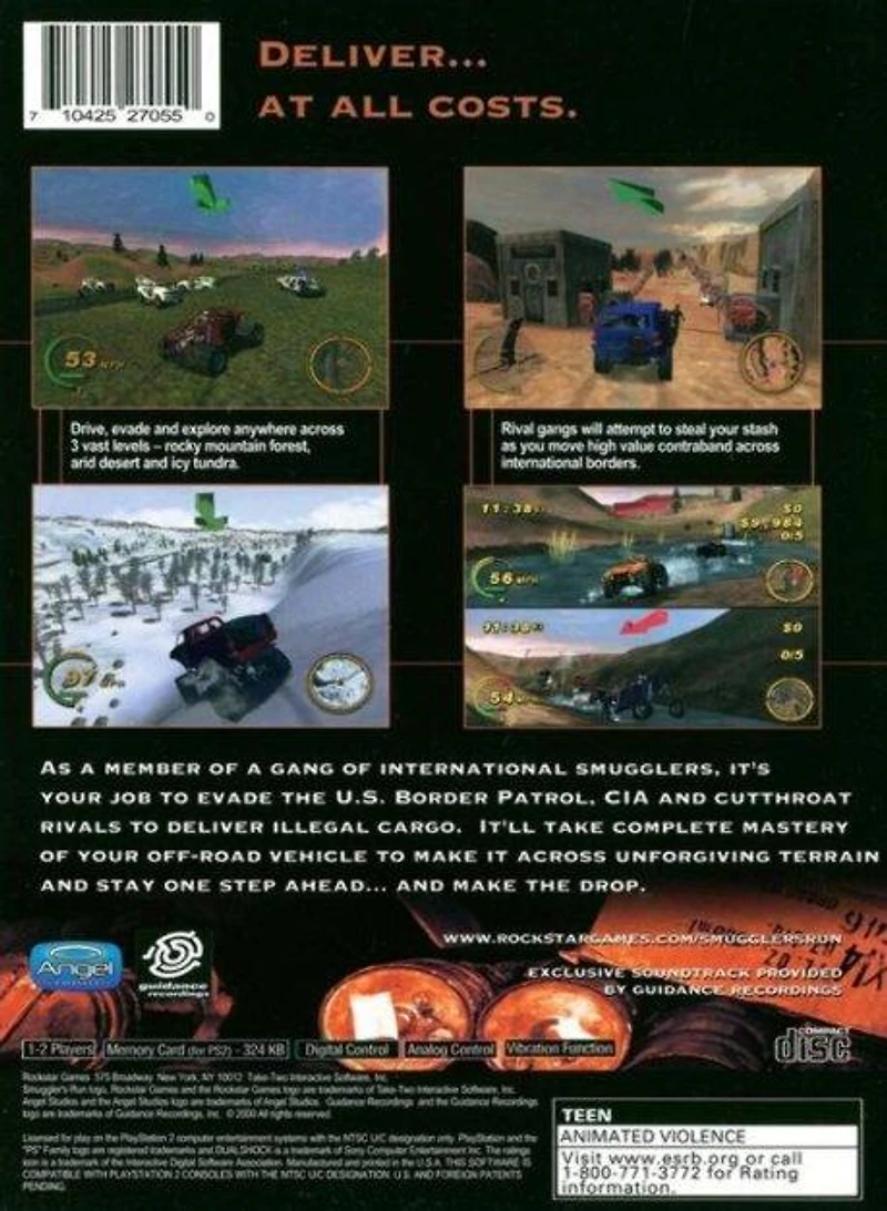 Smugglers Run - PlayStation 2