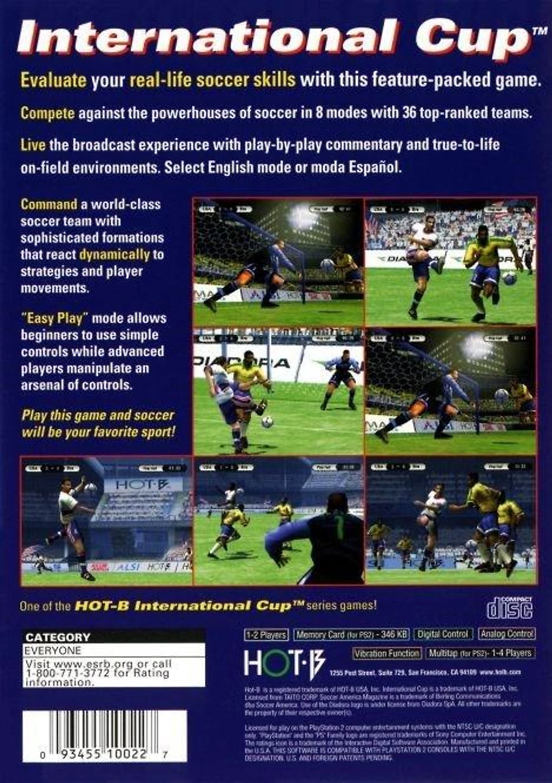 Soccer America - PlayStation 2