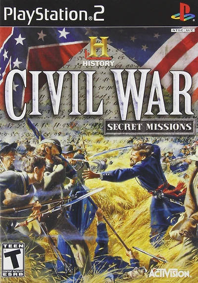 History Channel Civil War: Secret Missions - PlayStation 2