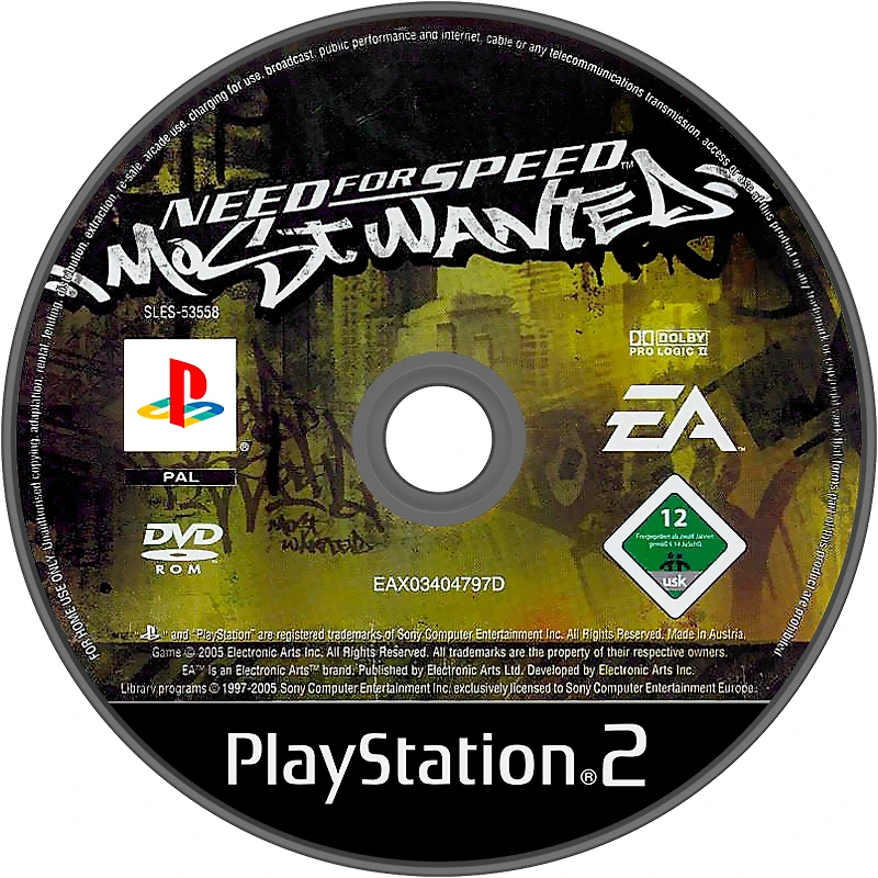 Need for Speed Most Wanted - PlayStation 2