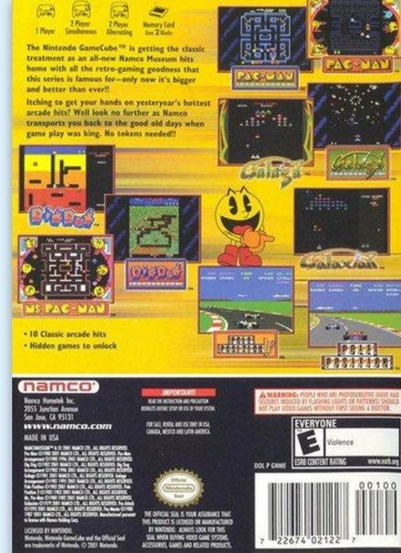 Namco Museum - Gamecube