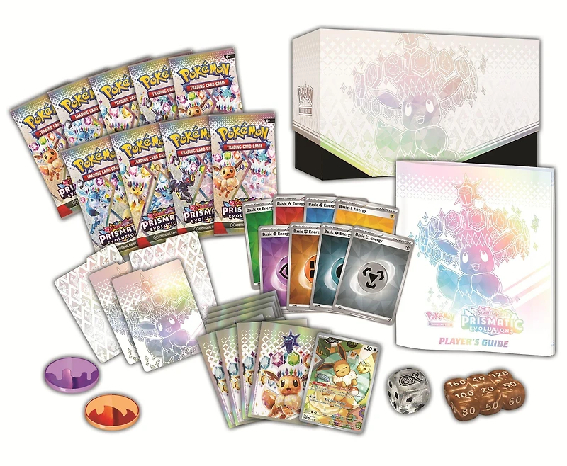 Pokemon Trading Card Game Prismatic Evolutions Elite Trainer Box