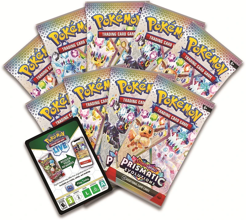 Pokemon Trading Card Game Prismatic Evolutions Elite Trainer Box