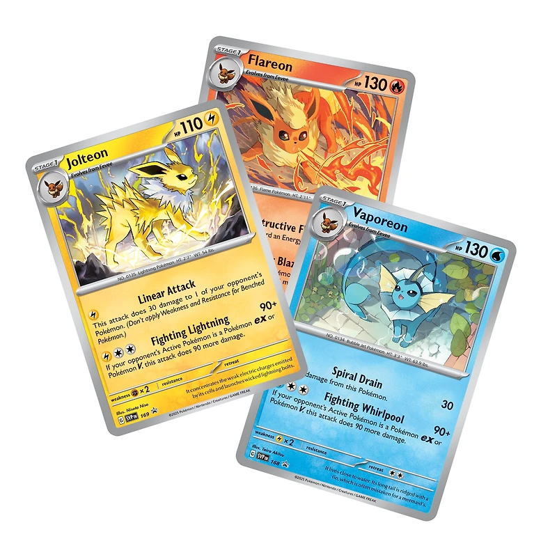 Pokemon Trading Card Game Prismatic Evolutions Poster Collection