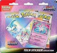 Pokemon Trading Card Game Prismatic Evolutions Tech Sticker Collection
