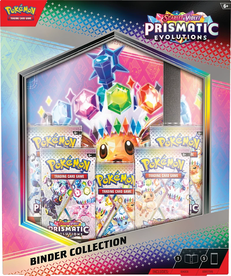 Pokemon Trading Card Game Prismatic Evolutions Binder Collection