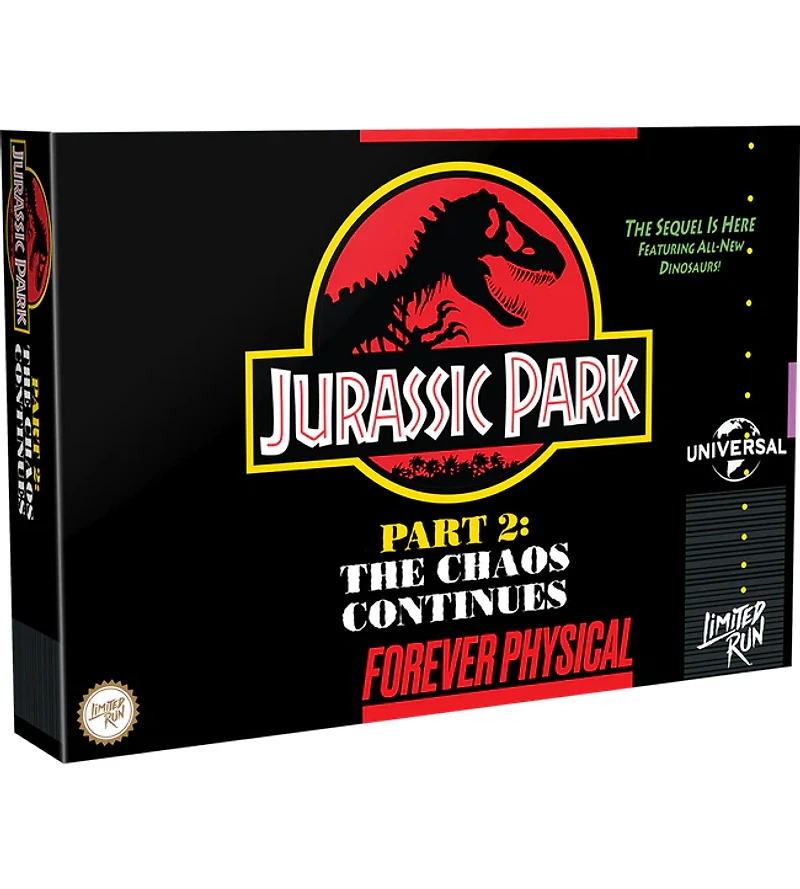 Jurassic Park Part 2: The Chaos Continues (Limited Run Games) - Super Nintendo