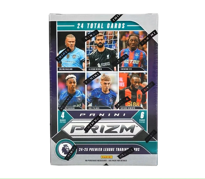 2024-25 Panini Prizm Premier League EPL Soccer Blaster Box (6-Pack)