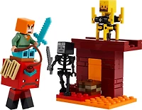 LEGO Minecraft The Nether Lava Battle Building Playset 21266