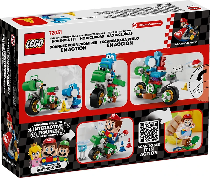 LEGO Super Mario Kart Yoshi Bike 72031