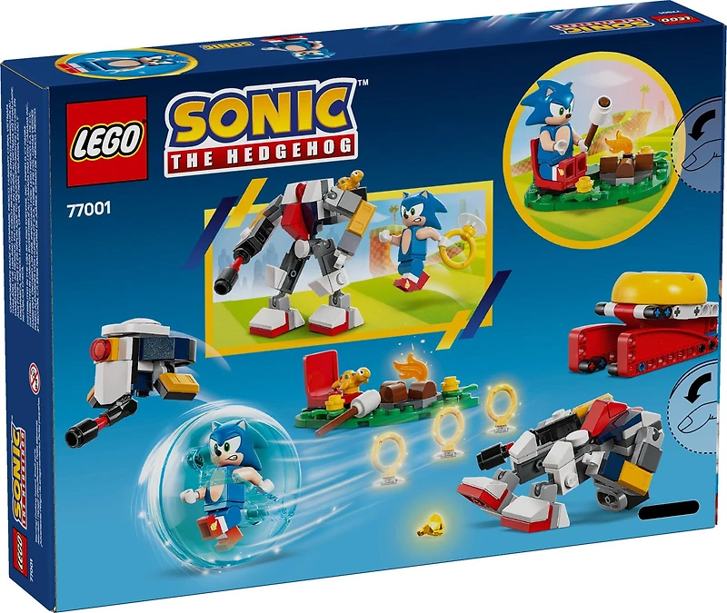 LEGO Sonic the Hedgehog Campfire Clash Building Toy 77001